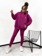 Komplet Dresowy Bawełniany/Ocieplany z Leginsami oversize S-Xl  MOTION