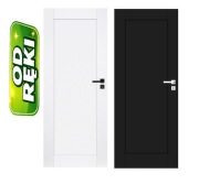 Hit Ramowe solidne drzwi Lizbona - akcesoria - drzwi od ręki. 