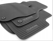 Dywaniki Skoda Superb 4 / IV gumowe oryginalne