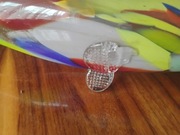 Rybka z kolorowego szkła 