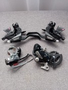 Shimano (ZESTAW) klamko manetki+przerzutka przednia i tylna 
