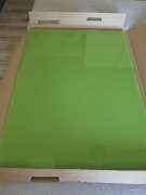 Fronty do szafy Pax IKEA - szklane zielone 