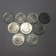 Zest. 20gr 1973-1981,AL,śr.20mm,w.1g.st.b.d.