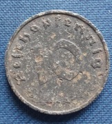 Moneta Niemcy 10 fenigów 1940 10 reichspfennig III Rzesza