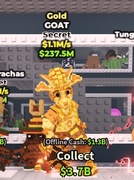 Golden GOAT! |NAJTANIEJ SZYBKO LEGIT! STEAL A BRAINROT | SEKRET