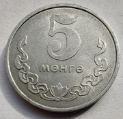 MONGOLIA 5 Menge 1970 okołoMENNICZA 