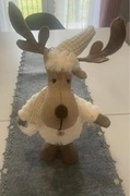 Renifer maskotka ozdoba świąteczna do postawienia