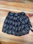 Isabel Marant Etoile spódnica jedwabna silk wzory print jedwab wiązana