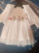 Ubranko do chrztu dla dziewczynki 