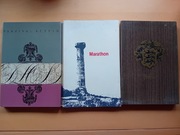 3 zestawy papeterii vintage – Parzival Bütten, Marathon, Bräfident 