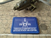 Naszywka AH-64 Apache Gender rzep velcro