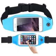 SASZETKA NERKA PAS NA TELEFON UNIWERSALNA 4.7'' NIEBIESKI