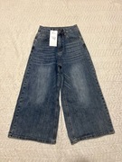 Nowe baggy jeans XS 94% bawełna