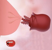 Wibrator do lizania dla kobiet stymulator łechtaczki sutków  punktu G 