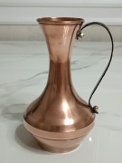 Miedziany flakon, dzban, wazon.