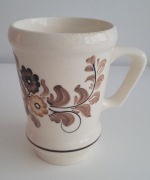 Kufel / Kubek duży ręcznie malowany Włocławek