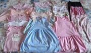 Paczka zestaw ciuszki ubranka dziewczynka 122 wiosna / lato
