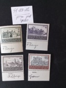 GG Fi 113-116** przyw.pod znaczkiem.  Widoki zabytkowych budowli