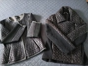 Dwie kurteczki damskie Monnari plus Bee Collecion 70% wełny  