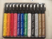 PANDURO - ZESTAW MARKERÓW AKRYLOWYCH - 12 KOLORÓW