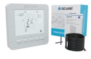 Termostat Pokojowy do Ogrzewania Podłogowego Folii Maty Grzewczej Acurel