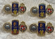 HUtNIK NOWA HUTA - WISŁA KRAKÓW PP komplet 4 szt 