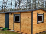 Domek drewniany, mobilny, całoroczny .holendreski, letniskowy.  od ręki 