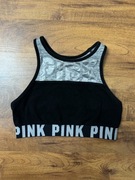 Biustonosz sportowy miękki stanik sport bra Victoria Secret Pink S 36