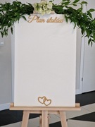 Tablica plan stołów na wesele