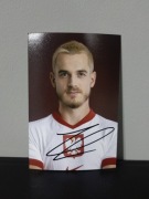 Jakub Kamiński autograf reprezentacja Polski Wolfsburg Lech Poznań 