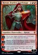 MTG Magic - Rowan, Fearless Sparkmage FOIL