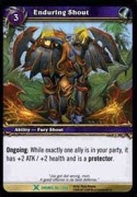 WoW TCG - Enduring Shout 86/268 Drums Foil