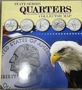 Zestaw monet 1999-2009 USA 25 centów 