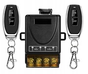 Zdalne sterowanie przekaźnik z pilotem w obudowie 433 Mhz 12/24/36/72 V 30A