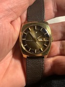 Zegarek Enicar automatic 70’ 36mm pozlacany 