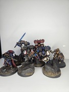 Zestaw pomalowanych figurek warhammer