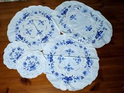 Zestaw haftowanych serwetek 5szt.