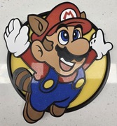 Dekoracja Ścienna – Mario Tanooki 