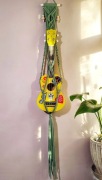 Wieszak, Uchwyt Na Ukulele, Boho, Hippie, Makrama