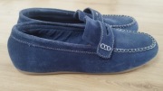 Buty mokasyny chłopięce 39 granatowe