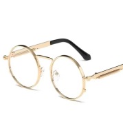 Okulary zerówki STEAMPUNK vintage