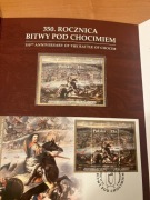 Folder Bitwa pod Chocimiem - Stan idealny - perforowany