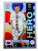 Karta Topps Euro 2024 HERO SVN 18 BENJAMIN SESKO