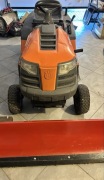 Traktorek kosiarka husqvarna tc 130 + pług