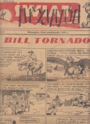 Świat Przygód nr 72 komiks Bill Tornado Pogromcy przestrzeni  sf 1947r