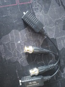 Zestaw złączy do podłączenia kamery analogowej po kablu eternetowym-skrętce