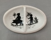 Popielniczka Carl Tielsch porcelana antyczna 
