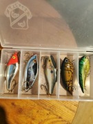 Wobler, woblery, cykady 7cm, 5szt