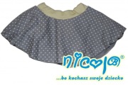 Bamar Nicol Kokardki Spódniczka w Groszki Rozmiar 80