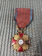 Złoty Krzyż Zasługi 1945 Grabski cięty